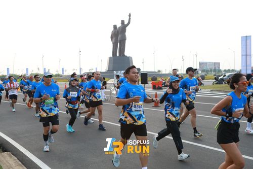 Race photo from ISOPlus Run 2024 Jakarta