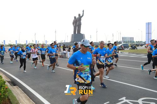 Race photo from ISOPlus Run 2024 Jakarta