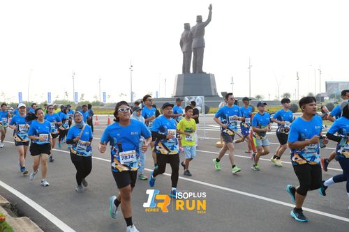 Race photo from ISOPlus Run 2024 Jakarta