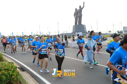 Race photo from ISOPlus Run 2024 Jakarta