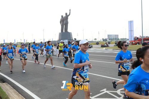 Race photo from ISOPlus Run 2024 Jakarta