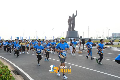 Race photo from ISOPlus Run 2024 Jakarta