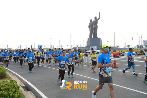Race photo from ISOPlus Run 2024 Jakarta
