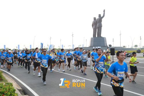 Race photo from ISOPlus Run 2024 Jakarta