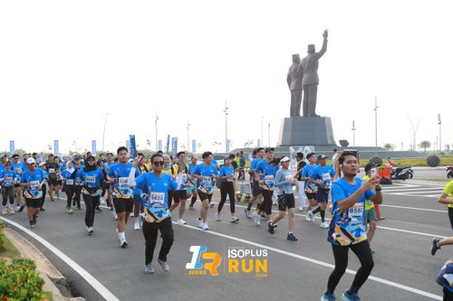 Race photo from ISOPlus Run 2024 Jakarta