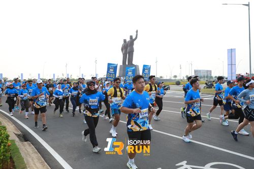 Race photo from ISOPlus Run 2024 Jakarta