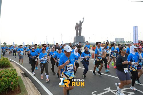 Race photo from ISOPlus Run 2024 Jakarta