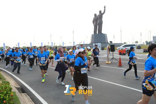 Race photo from ISOPlus Run 2024 Jakarta
