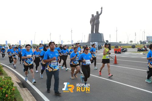 Race photo from ISOPlus Run 2024 Jakarta
