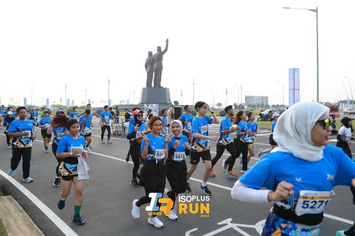 Race photo from ISOPlus Run 2024 Jakarta