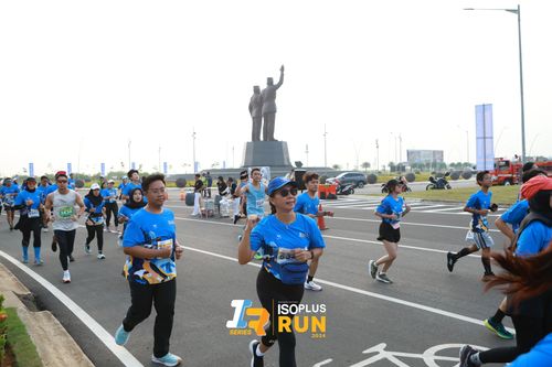 Race photo from ISOPlus Run 2024 Jakarta