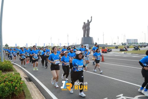 Race photo from ISOPlus Run 2024 Jakarta