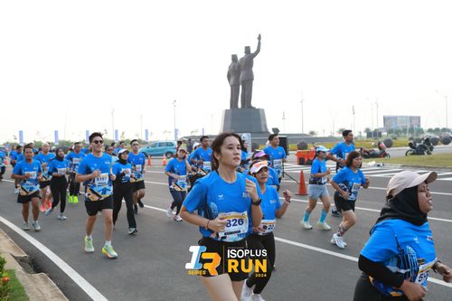 Race photo from ISOPlus Run 2024 Jakarta