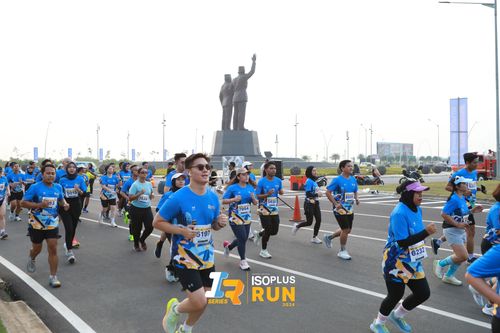 Race photo from ISOPlus Run 2024 Jakarta