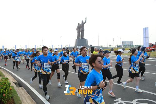 Race photo from ISOPlus Run 2024 Jakarta