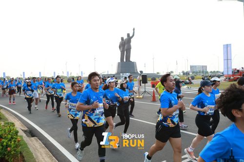 Race photo from ISOPlus Run 2024 Jakarta