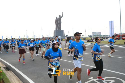Race photo from ISOPlus Run 2024 Jakarta