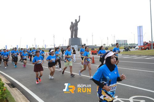 Race photo from ISOPlus Run 2024 Jakarta