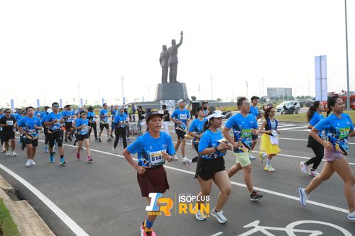 Race photo from ISOPlus Run 2024 Jakarta