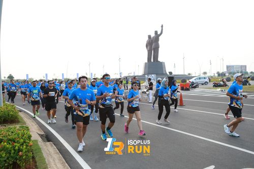 Race photo from ISOPlus Run 2024 Jakarta