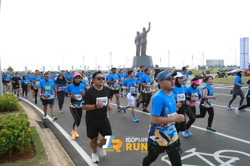 Race photo from ISOPlus Run 2024 Jakarta