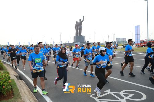 Race photo from ISOPlus Run 2024 Jakarta