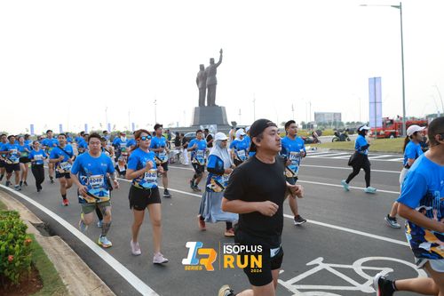 Race photo from ISOPlus Run 2024 Jakarta