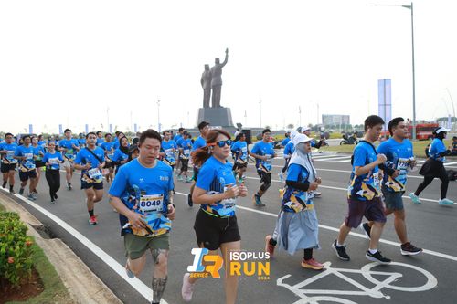 Race photo from ISOPlus Run 2024 Jakarta