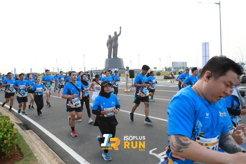 Race photo from ISOPlus Run 2024 Jakarta
