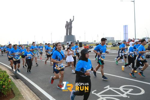 Race photo from ISOPlus Run 2024 Jakarta