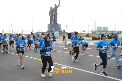 Race photo from ISOPlus Run 2024 Jakarta