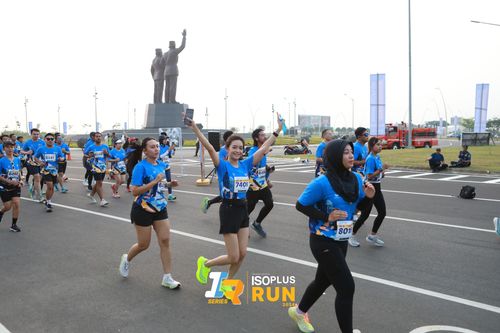 Race photo from ISOPlus Run 2024 Jakarta