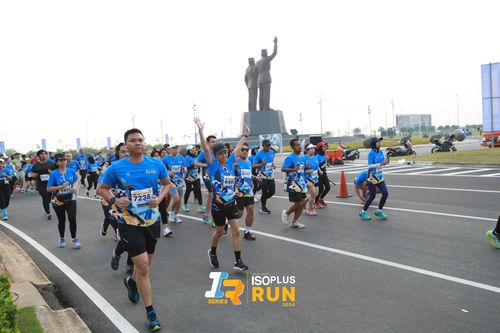 Race photo from ISOPlus Run 2024 Jakarta