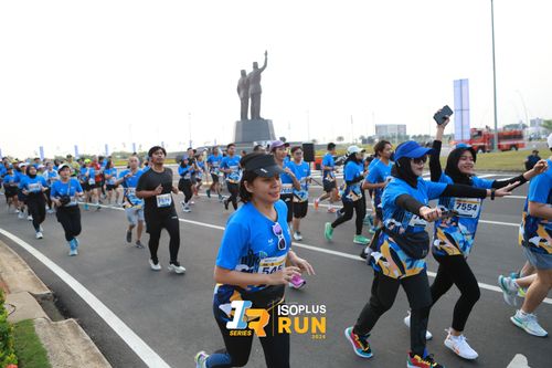 Race photo from ISOPlus Run 2024 Jakarta