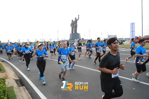 Race photo from ISOPlus Run 2024 Jakarta