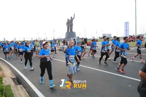 Race photo from ISOPlus Run 2024 Jakarta