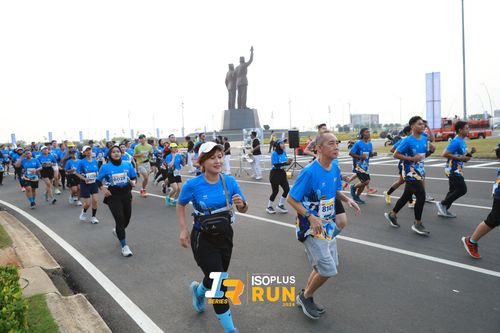Race photo from ISOPlus Run 2024 Jakarta