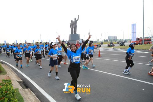 Race photo from ISOPlus Run 2024 Jakarta