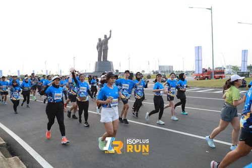 Race photo from ISOPlus Run 2024 Jakarta