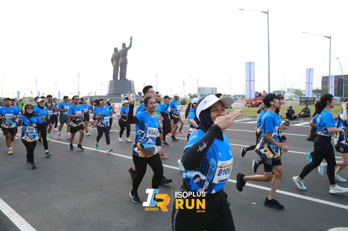 Race photo from ISOPlus Run 2024 Jakarta