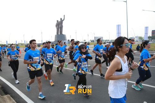 Race photo from ISOPlus Run 2024 Jakarta