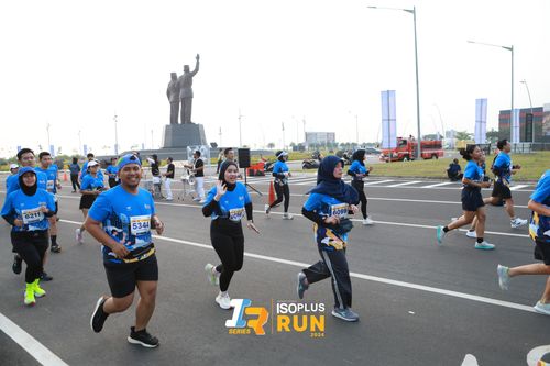 Race photo from ISOPlus Run 2024 Jakarta