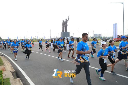 Race photo from ISOPlus Run 2024 Jakarta