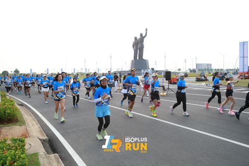 Race photo from ISOPlus Run 2024 Jakarta