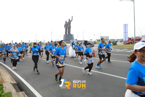 Race photo from ISOPlus Run 2024 Jakarta