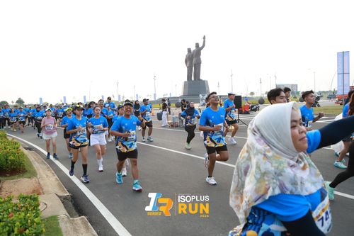 Race photo from ISOPlus Run 2024 Jakarta