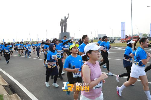 Race photo from ISOPlus Run 2024 Jakarta