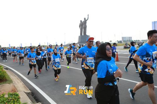 Race photo from ISOPlus Run 2024 Jakarta