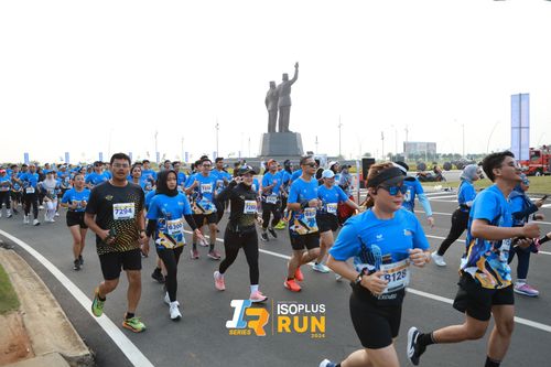 Race photo from ISOPlus Run 2024 Jakarta