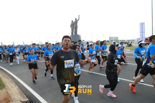 Race photo from ISOPlus Run 2024 Jakarta